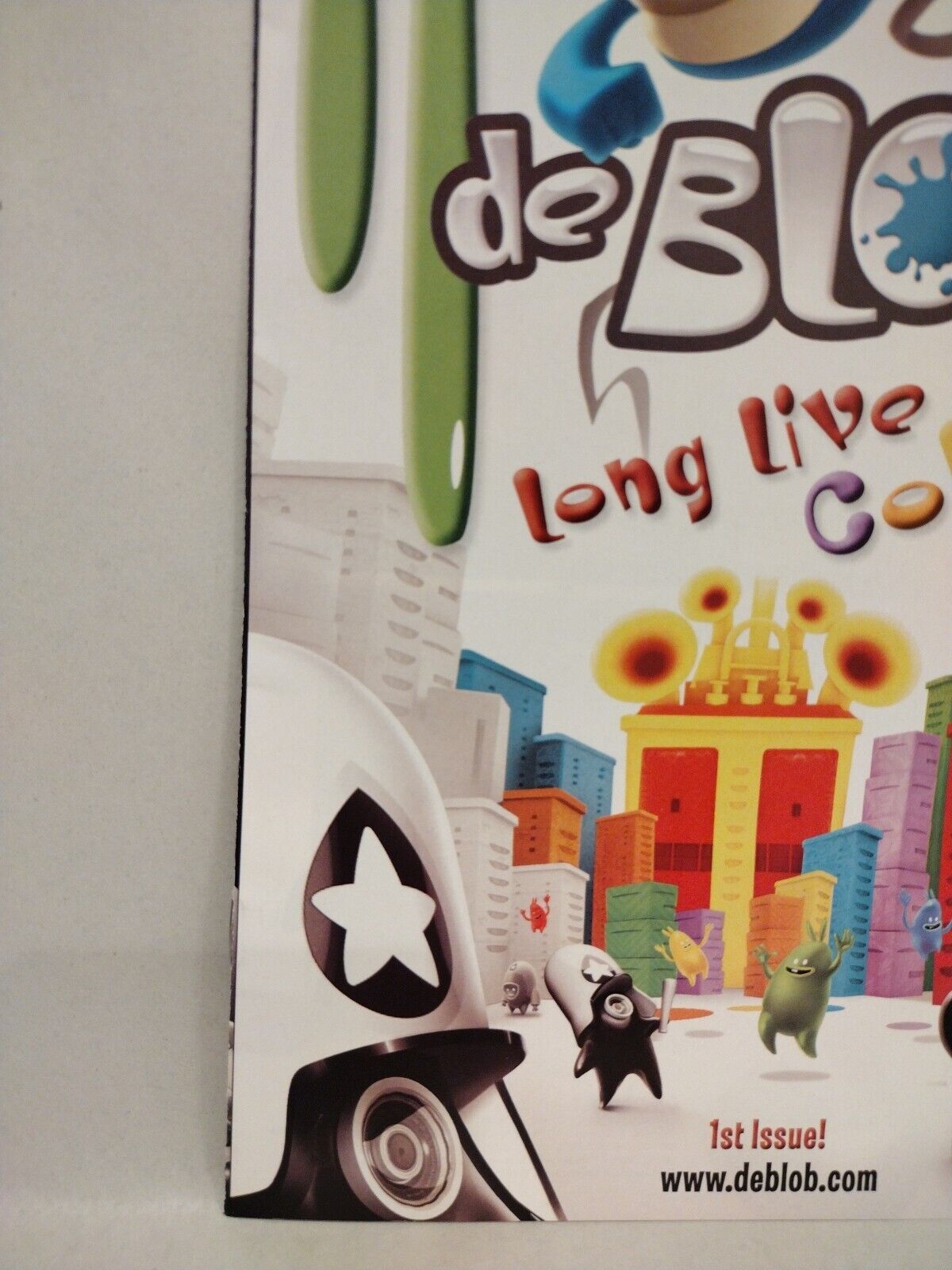 De Blob Long Live Color (2008) DC/THQ SDCC Exclusive Promotional Comic VF 