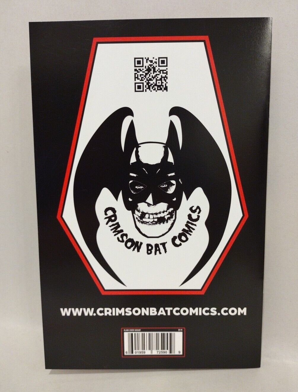 The Crimson Bat #1 (2023) Sketch Variant Cover Comic W Original Dave Castr Art