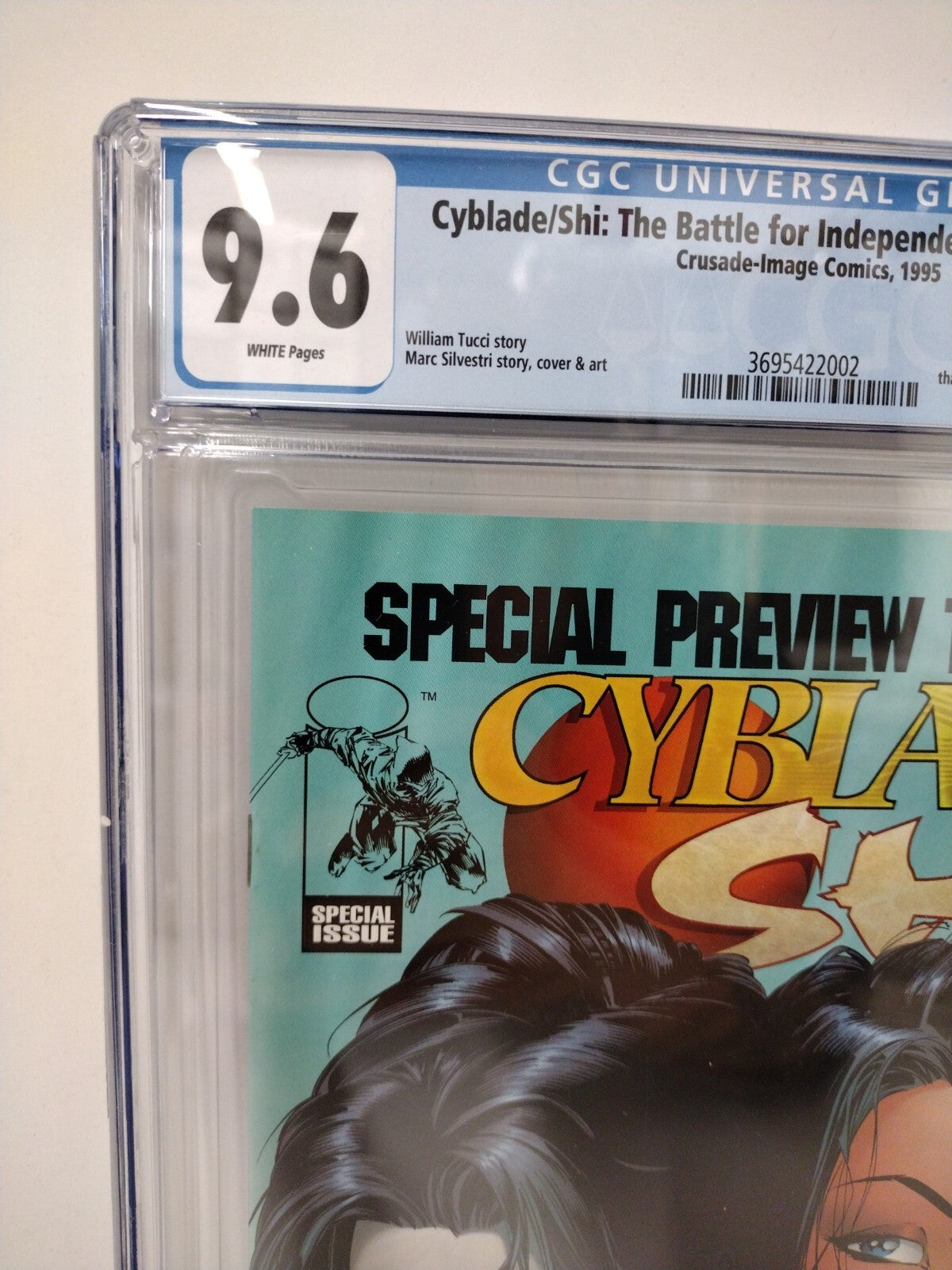 Cyblade/Shi Battle For The Independents Preview CGC 9.6 Witchblade True 1st