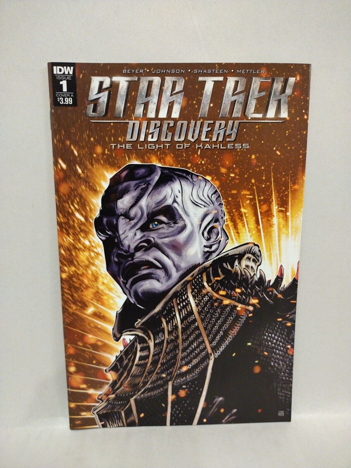 Star Trek Discovery Light Of Kahless (2017) Complete IDW Comic Lot Set #1 2 3 4