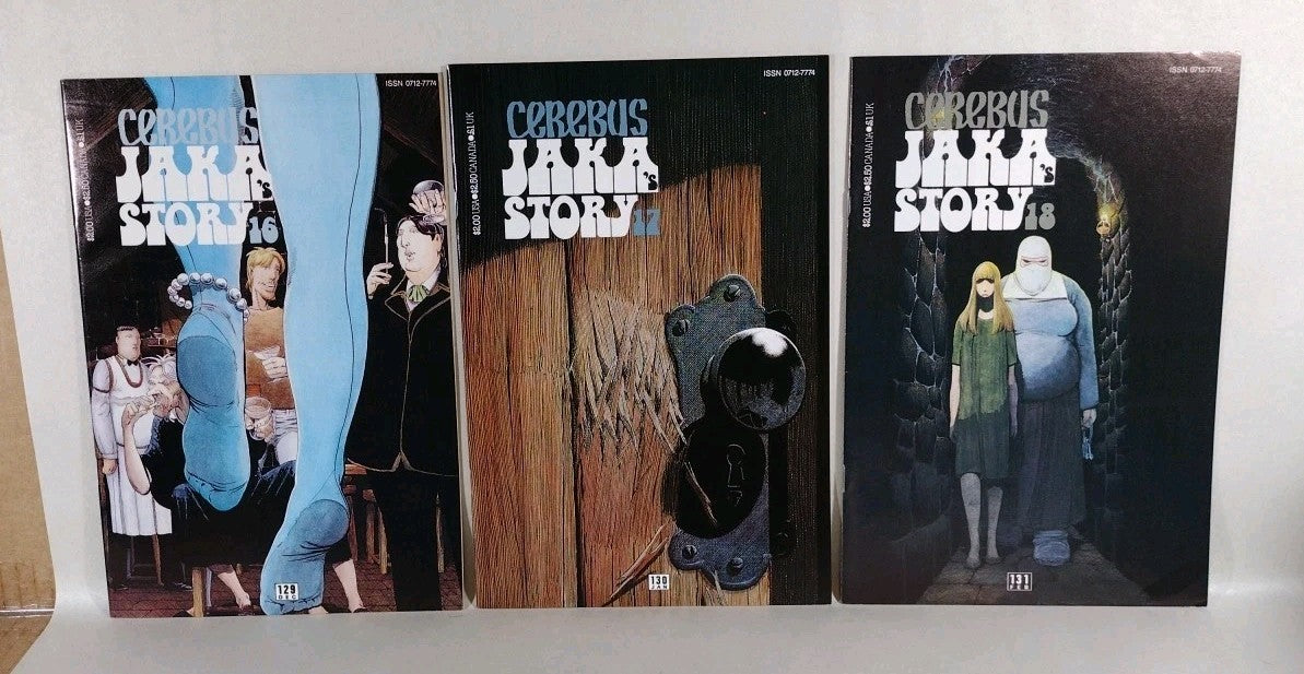 Cerebus The Aardvark #114-135 (1988) Dave Sim Jaka's Story Pt 1-22 Comic Lot Set