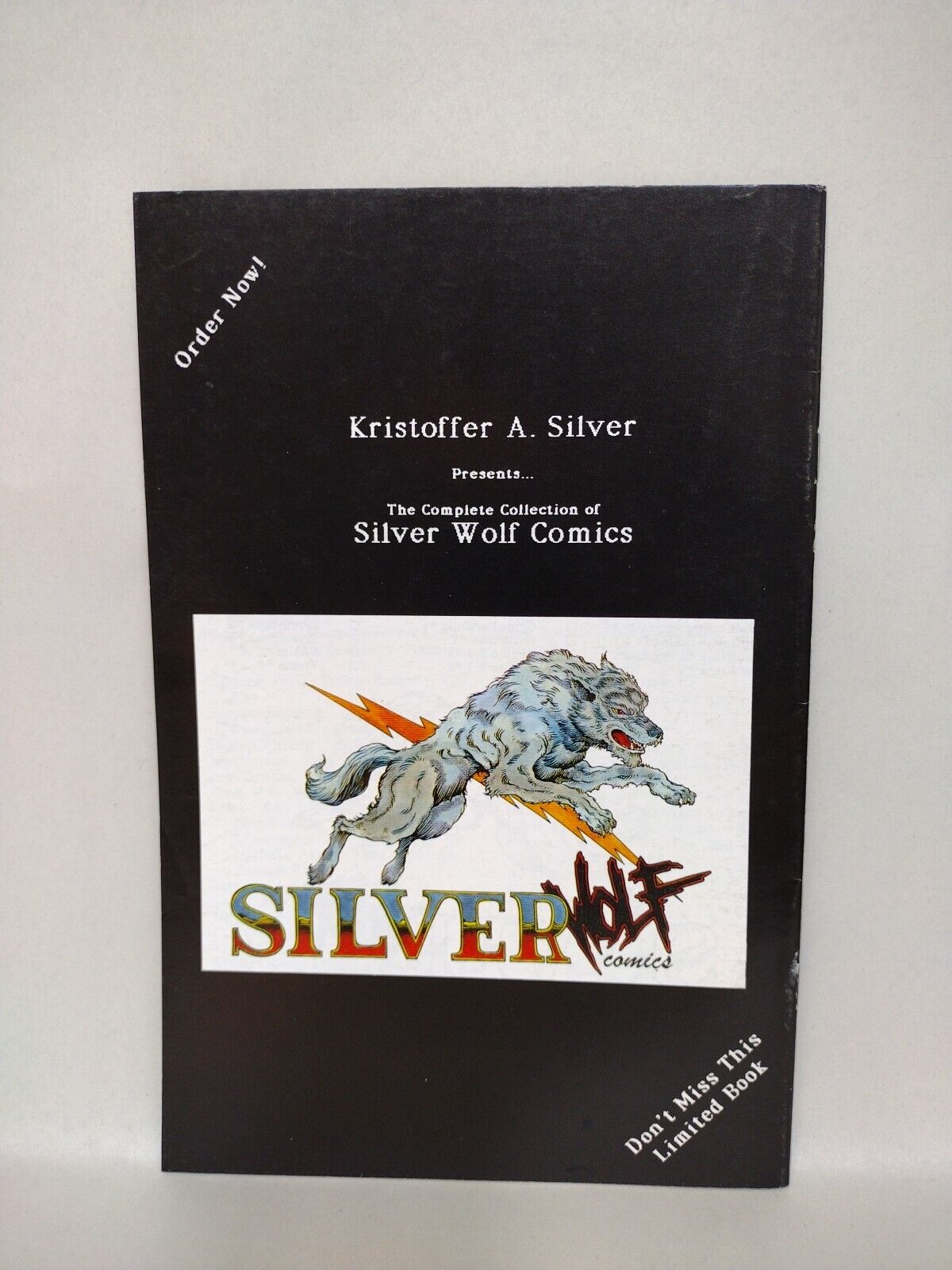 Silverwolf Comic Index #1 (1991) Rare Greater Mercury Print Runs + Reading Order