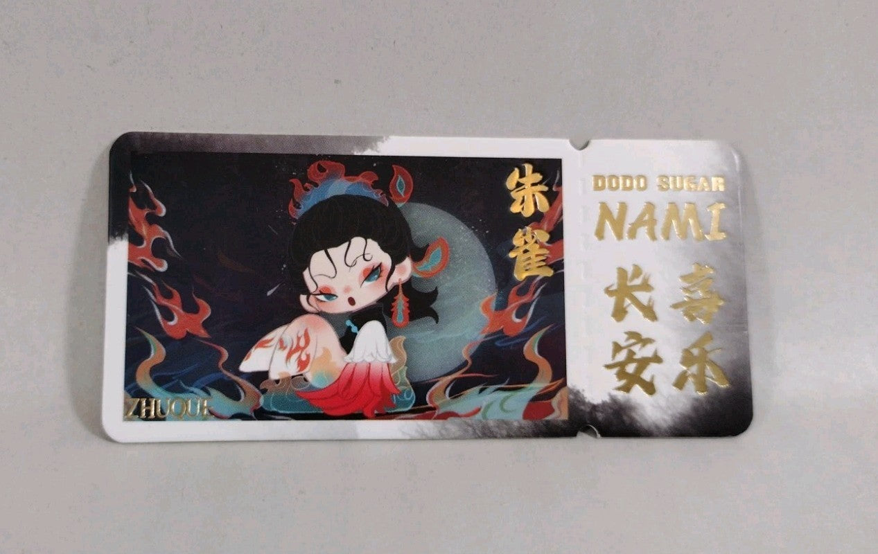 NAMI x DoDo Sugar Floating Mountains & Seas Series Suzaku PHOENIX Figure W Base