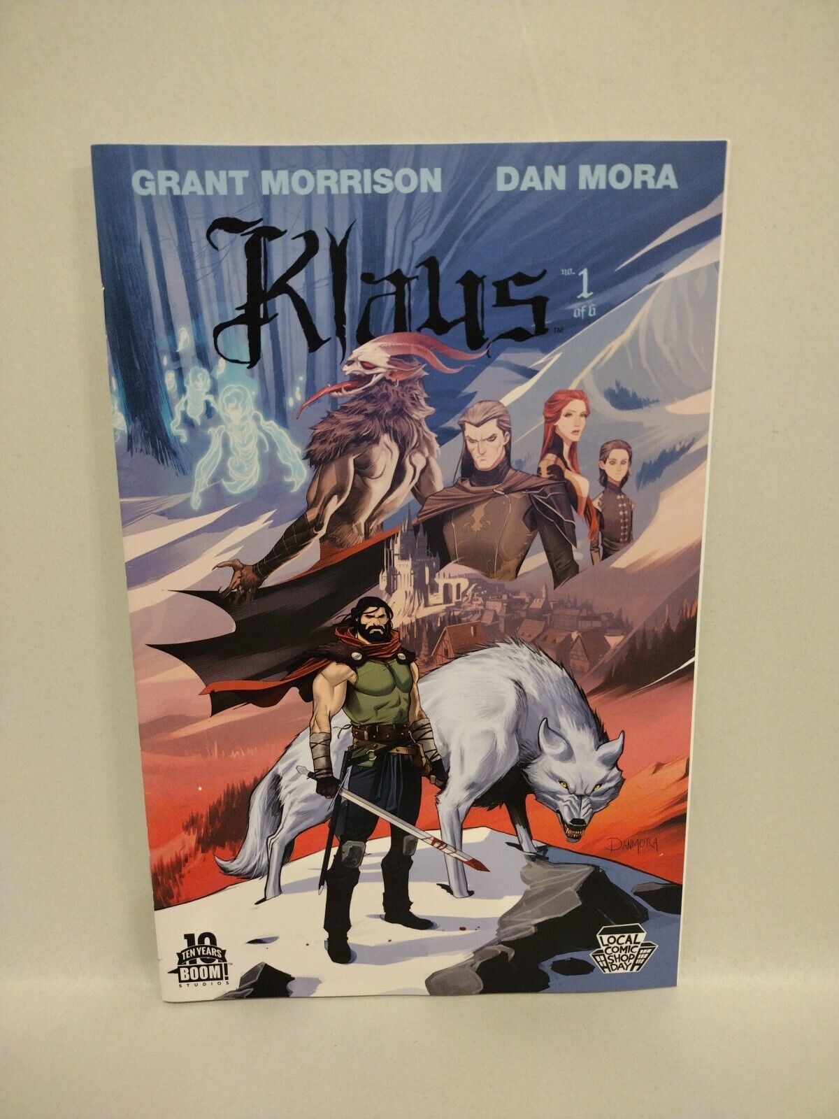 Klaus (2015) Boom Studios Comic Lot Set #1 2 3 4 Dan Mora Grant Morrison VF-NM