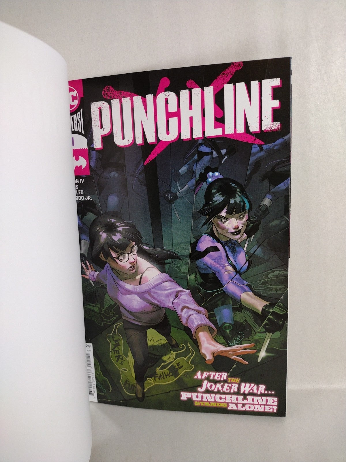 Punchline #1 (2021) DC Blank Sketch Cover Variant Comic New NM