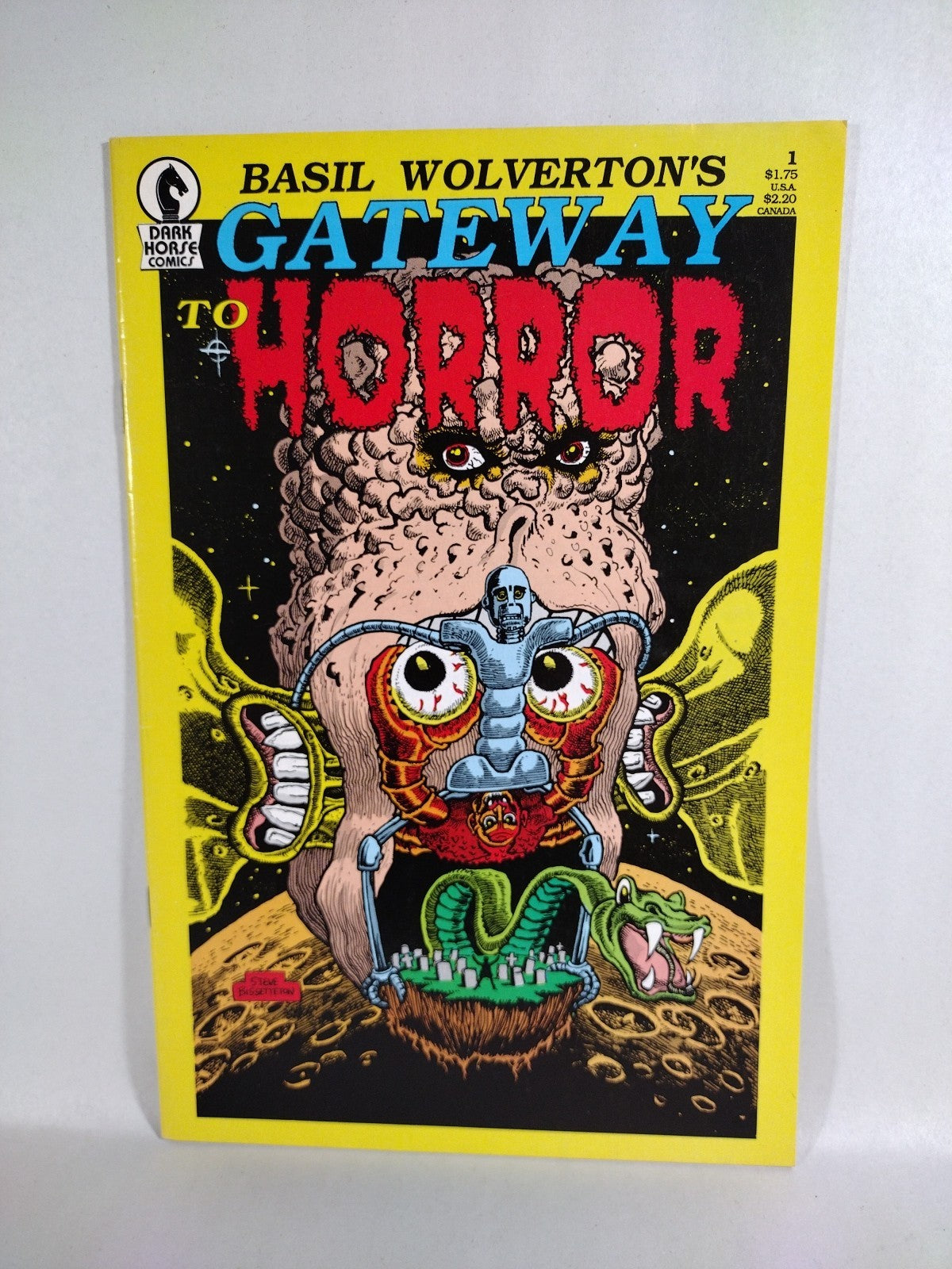 Basil Wolverton Comic Lot Of 4 Gateway To Horror Weird Tales 3-D Zone W Glasses