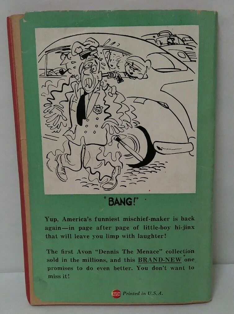 Lot Of 3 Dennis The Menace (1954) Softcovers Hank Ketcham Avon Pocketbooks