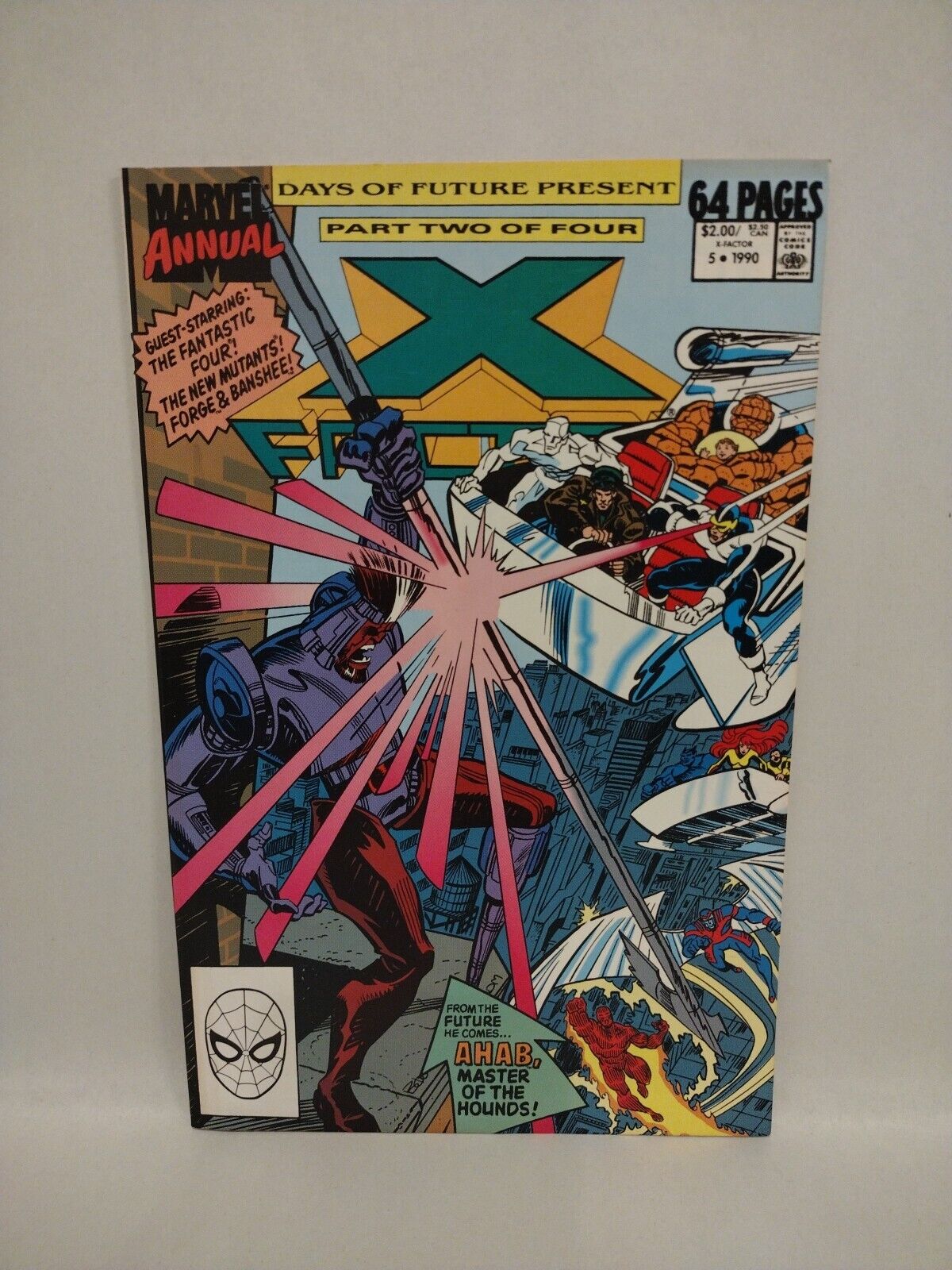 Day Of Future Present (1990) Complete Marvel Comic Annual Crossover X-Men VF-NM