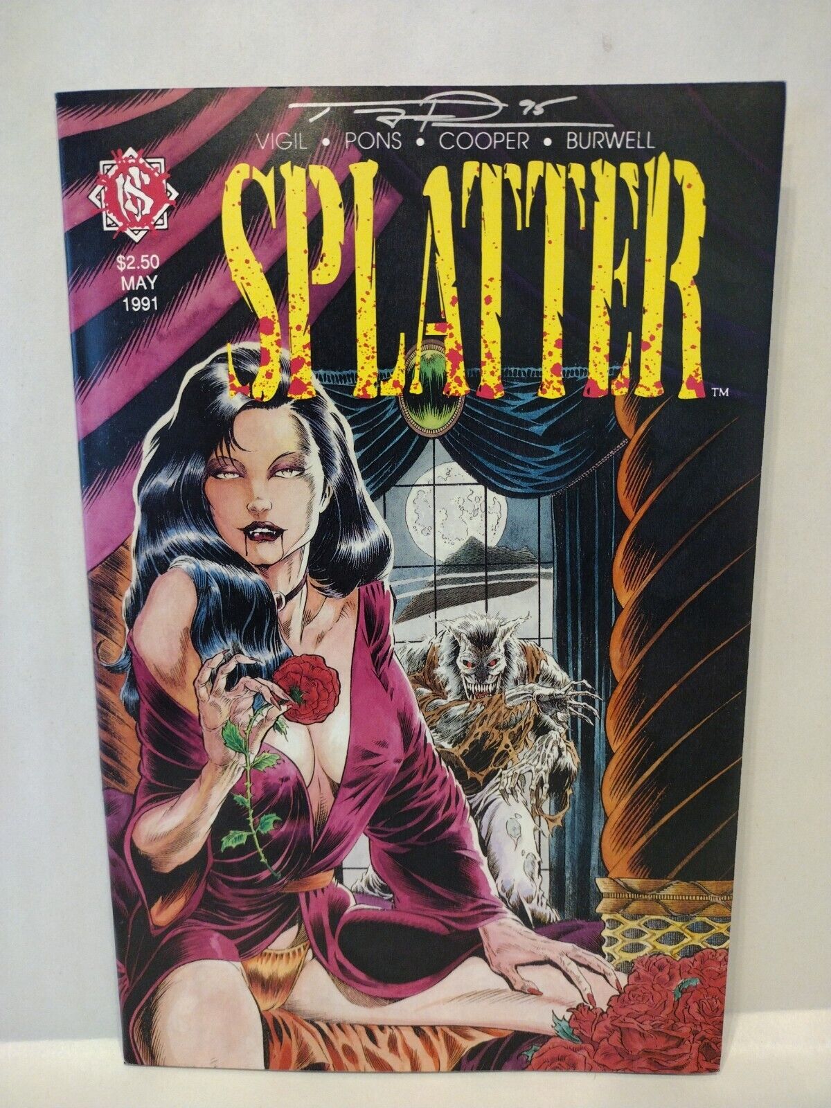 Splatter (1991) Northstar Horror Comic Lot Set #1 2 Tim Vigil Tommy Pons 