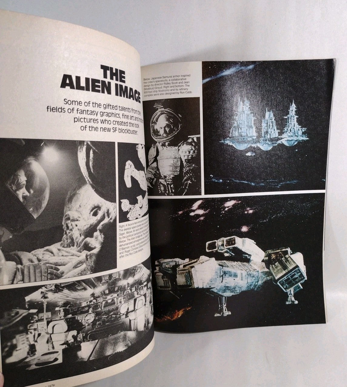 Starlog Magazine June 1979 #23 24 25 26 Complete Alien Movie Concept Conent