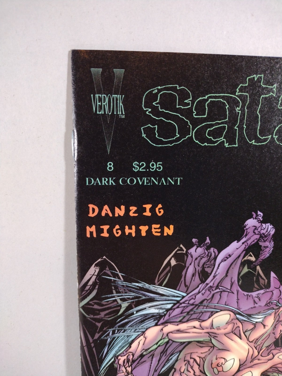 Satanika #8 (1997) Verotik Danzig Comic Duke Mighten Cover VF-NM