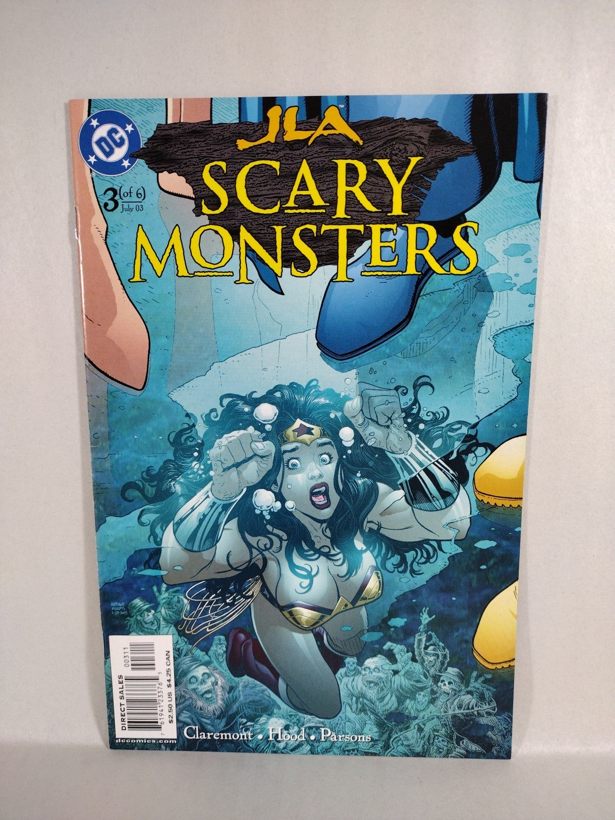 JLA Scary Monsters (2003) Complete DC Comic Set #1-6 Art Adams Covers Claremont