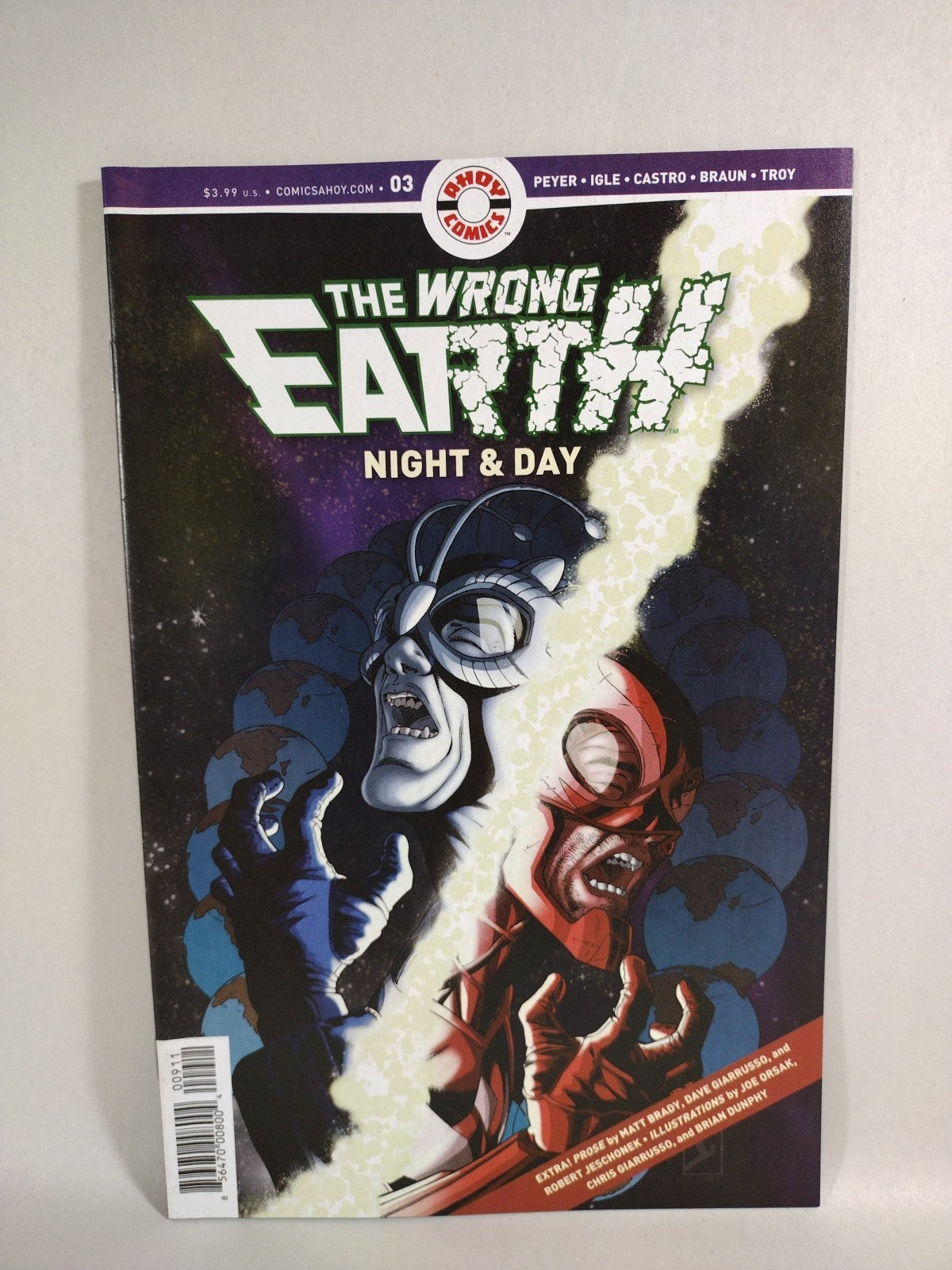 Wrong Earth Day And Night (2021) Ahoy Comic Lot #2-6 + Trapped On Teen Planet NM