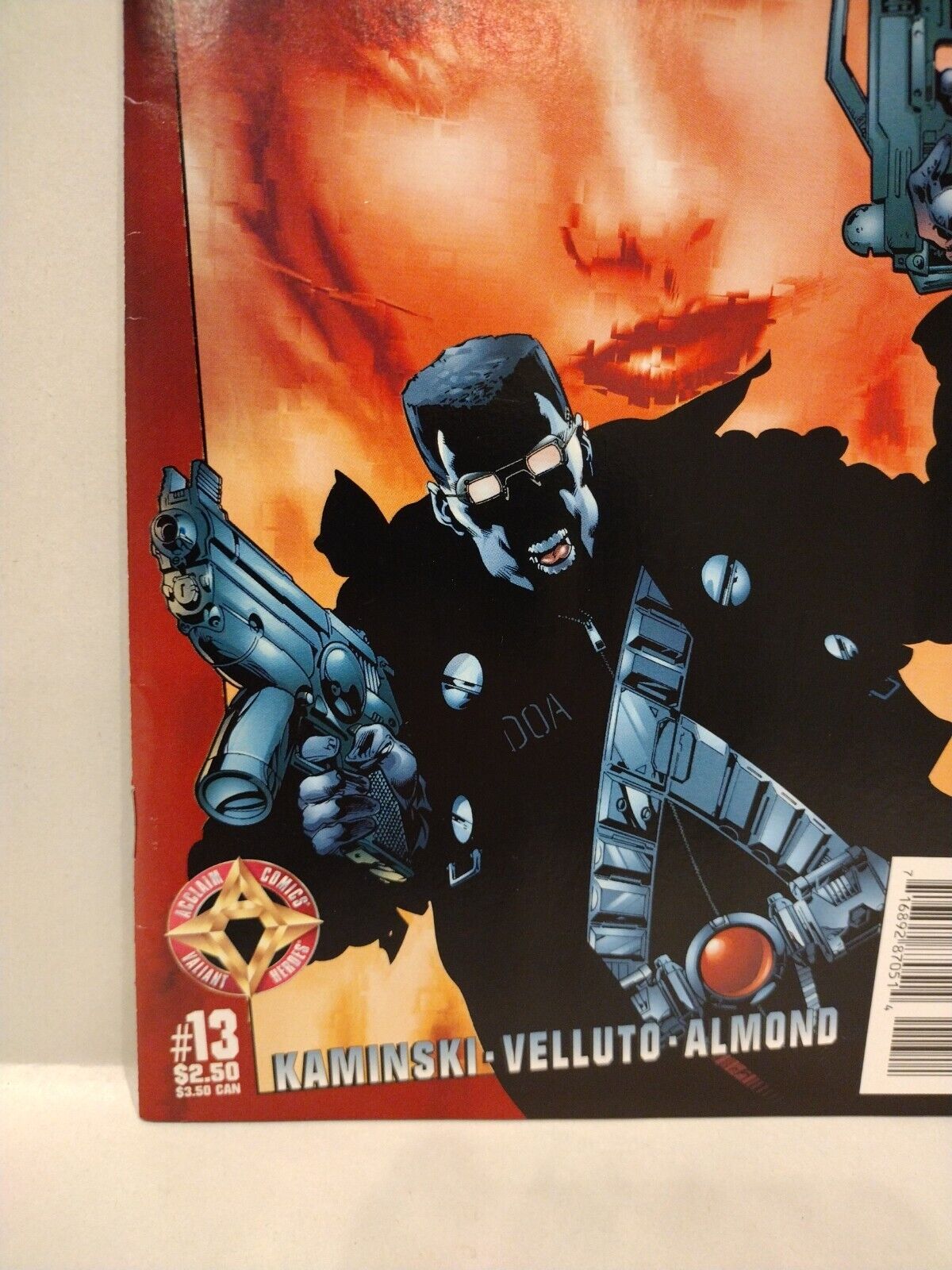 Bloodshot Vol 2 (1998) #13 Acclaim Valiant Comic Sal Velluto Len Kaminski HTF