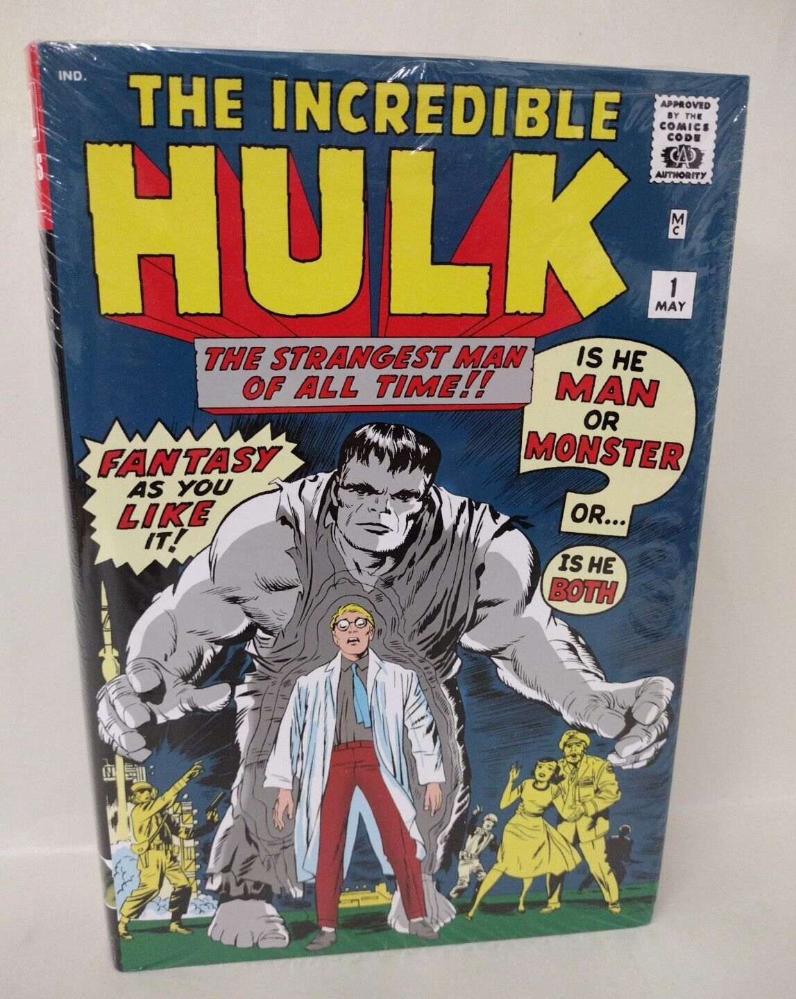 Incredible Hulk Vol 1 (2022) Marvel Omnibus Lee Kirby DM Hardcover New Sealed