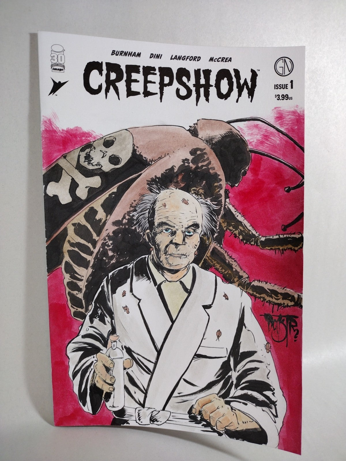 Creepshow #1 (2022) Image Comic Sketch Cover Variant W Original Dave Castr Art
