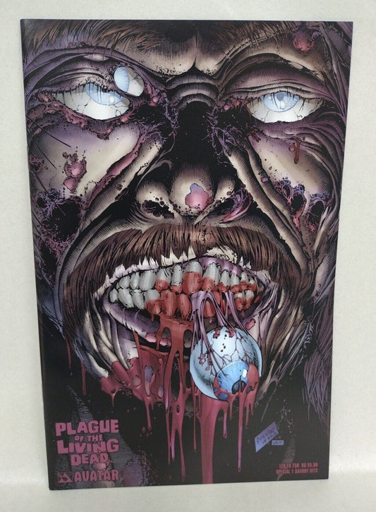 Plague Of The Living Dead Special #1 (2007) Avatar Savory Bits Variant Cover NM 