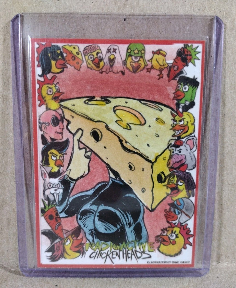 Radioactive Chicken Heads Exclusive Sketch Card W Original Wedgy DCastr Art