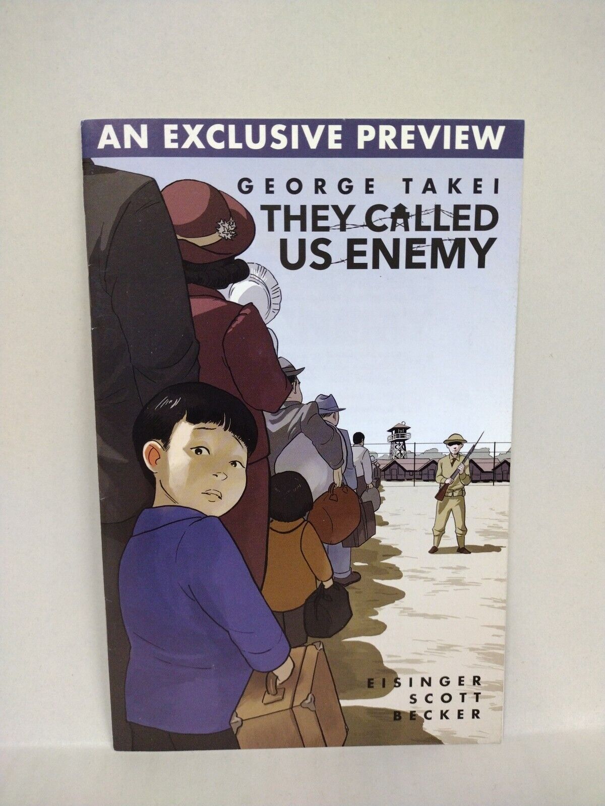 They Called Us Enemy (2019) Top Shelf George Takei Preview Comic