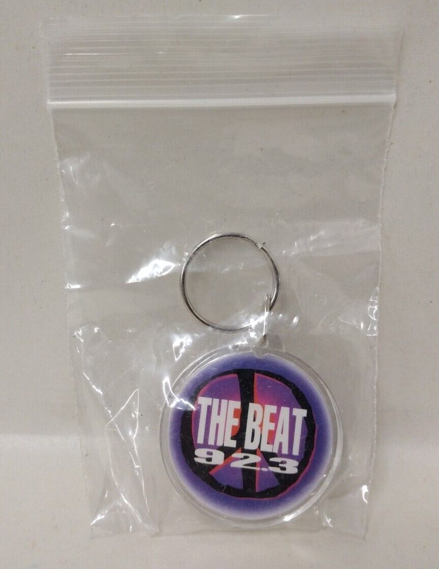 92.3 The Beat Summer Jam 1996 Key Chain HIP HOP MEMORABILIA VINTAGE RARE New