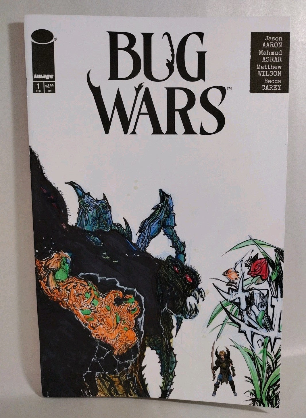 Bug Wars #1 (2025) Image Comic Sketch Cover Variant W Original Jose Guillen Art