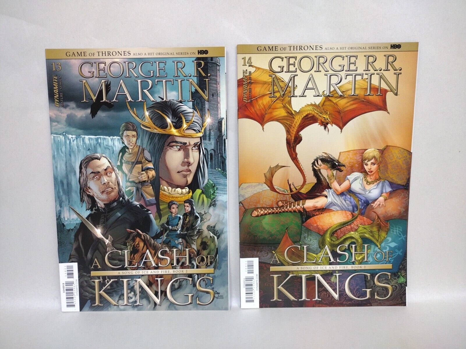 GOT Clash Of Kings George RR Martin (2017) Complete Dynamite Comic Set #1-12