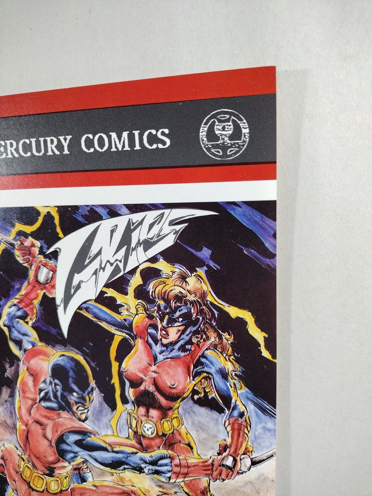 Grips Vol 2 #3 (1990) Greater Mercury Comics 1st Carrie Anne Kames aka Blood NM