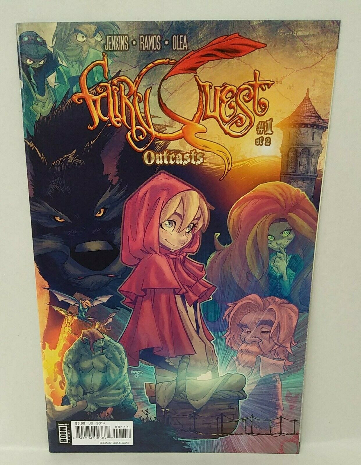 FairyQuest: Outcasts #1 (2014) Comic Boom! Studios Humberto Ramos Fantasy