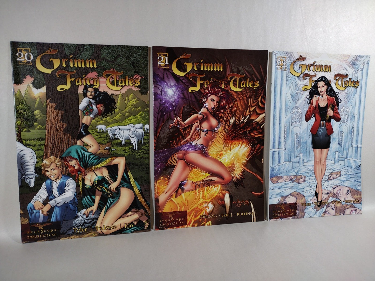Grimm Fairy Tales 2007 Zenescope Comic Lot Set #13-43 Annual 2007 08 Giant SZ 1