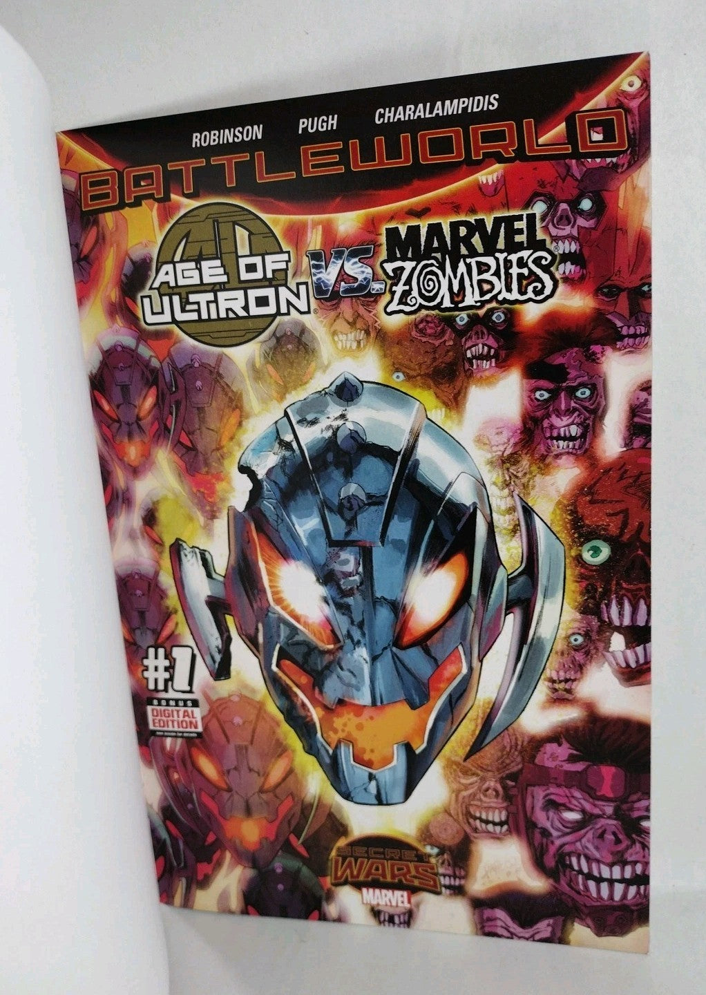 Age Of Ultron Vs Marvel Zombies #1 (2015) Marvel Comic Blank Variant Cover NM