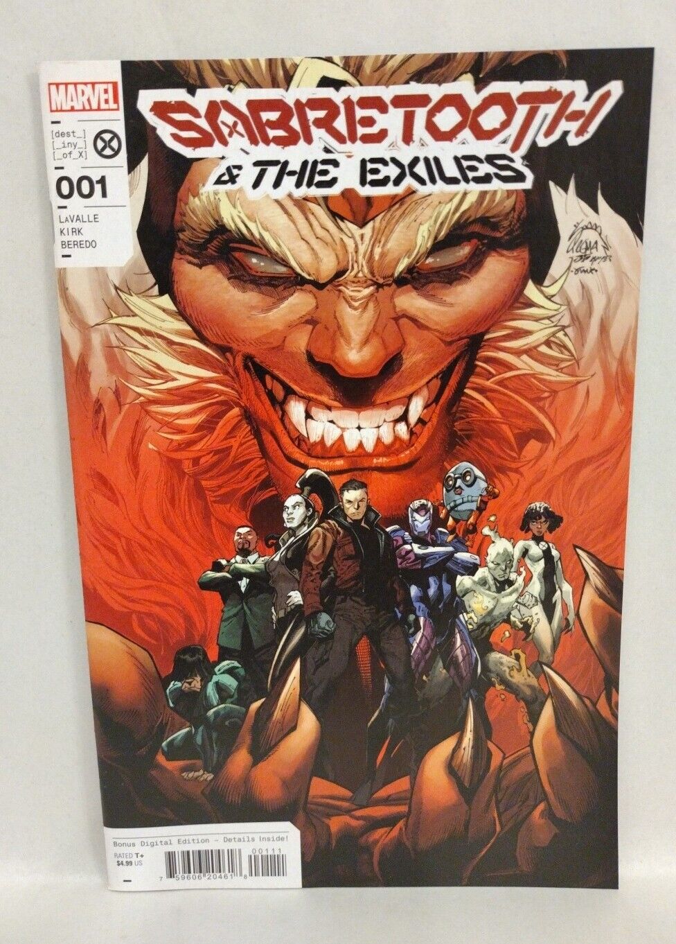 Sabretooth & the Exiles (2023) Marvel Comic Lot Set 1 2 3 4 Variant Set VF-NM