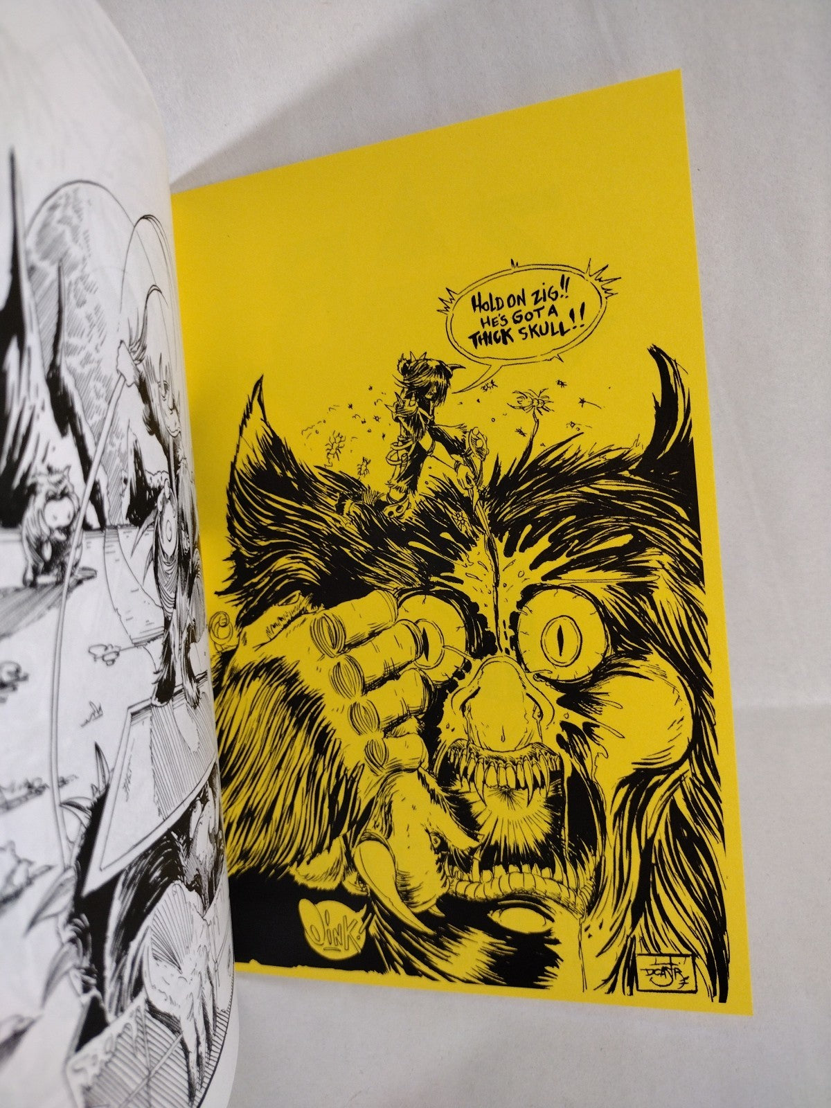 Ziggy & The Outsider #1 Ashcan Preview (2017) Zarstar Horror Comic Dave Castr