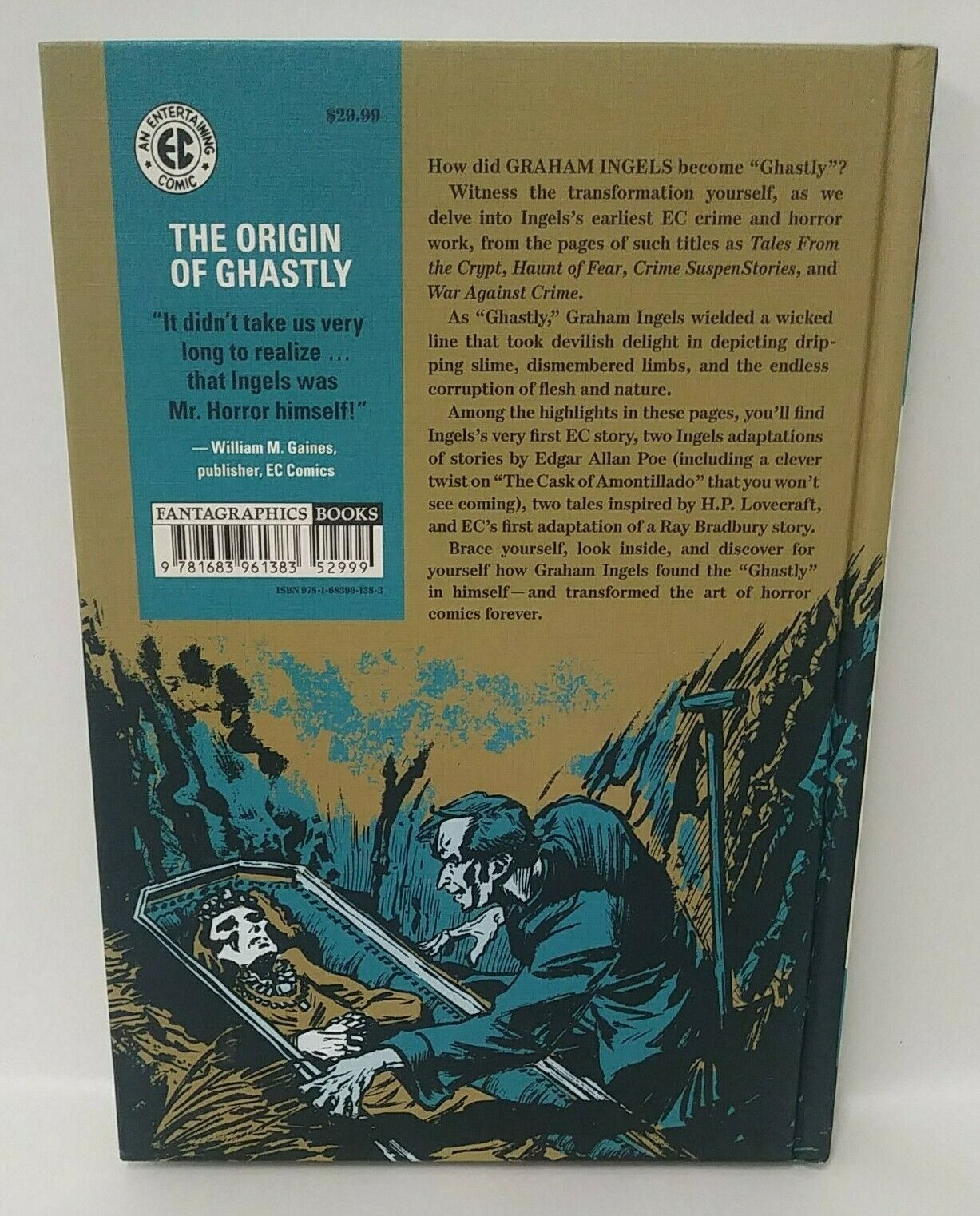 DOCTOR OF HORROR & other EC stories Illustrated by Graham Ingels (2018) HC