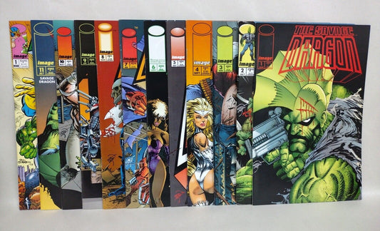Savage Dragon (1993) Image Comics Ongoing Comic Lot Set #1-11 + Vs Megaton Man