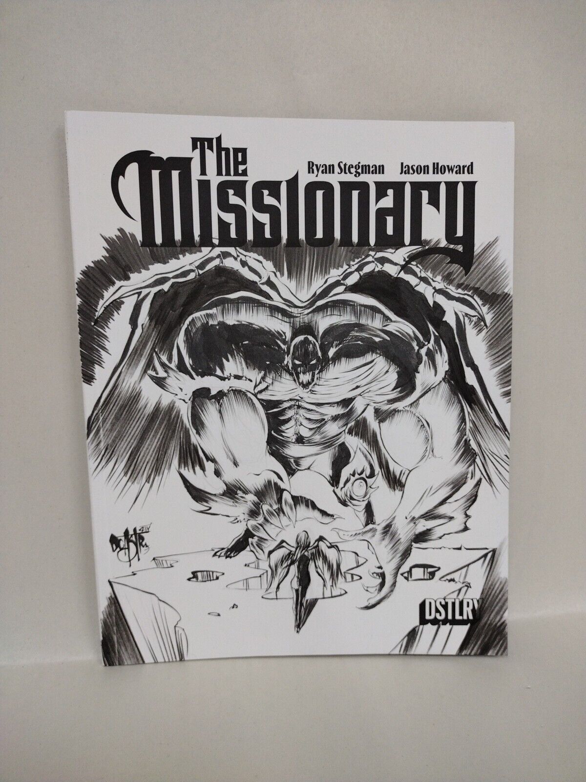 Missionary #1 (2024) Dstlry Comic Magazine Sketch Cover Variant W Original Art