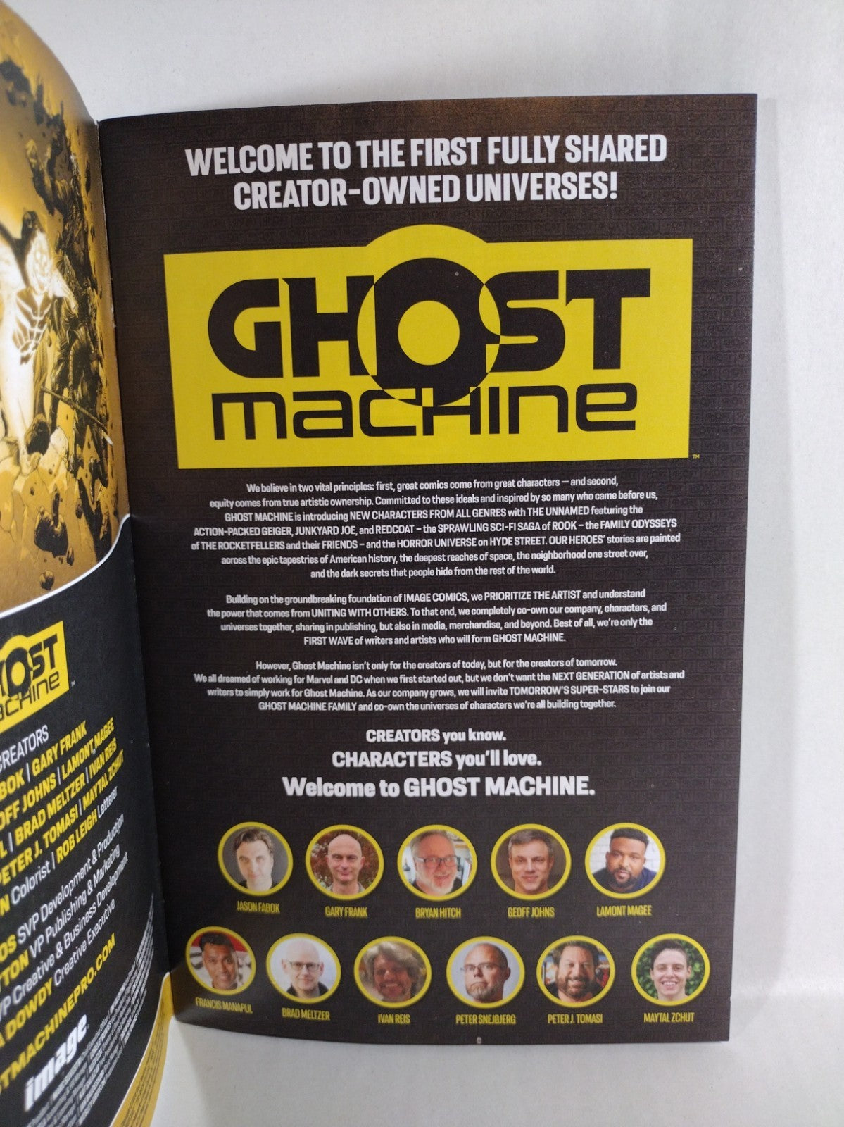 Ghost Machine #1 (2024) Image Comic Blank Sketch Variant Cover Comic NM Geiger