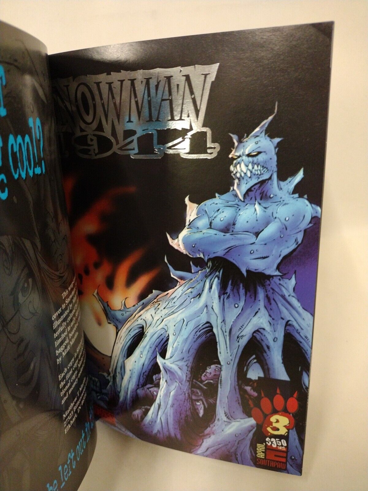 Matt Martin's Snowman (1995-1999) Omnibus ARG Custom Bound Horror Comics HC New