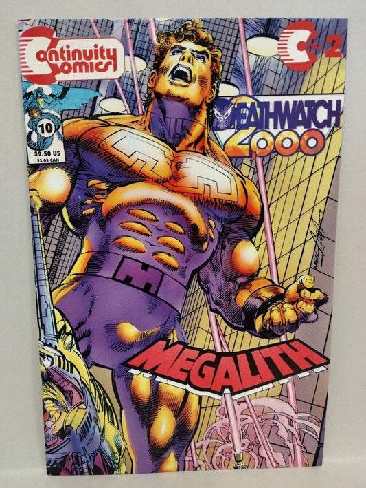 Megalith Vol 2 #2 (1993) Continuity Comic Deathwatch 2000 Pt 10 Neal Adams VF-NM