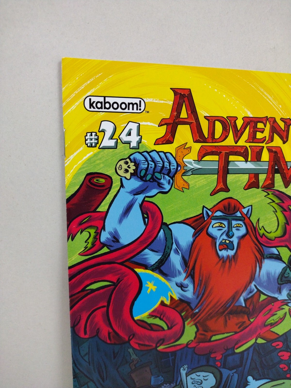 Adventure Time #24 (2014) Boom Studios Comic Brad McGinty Cover B BILLY!