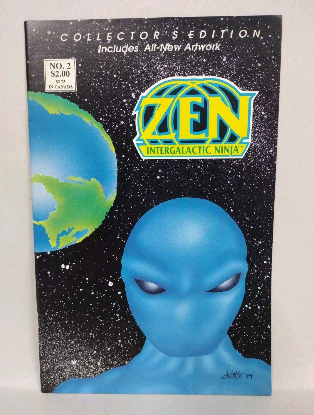 Zen The Intergalactic Ninja (1989) Comic Lot Set #1 2 Collector's Edition 3 4 6