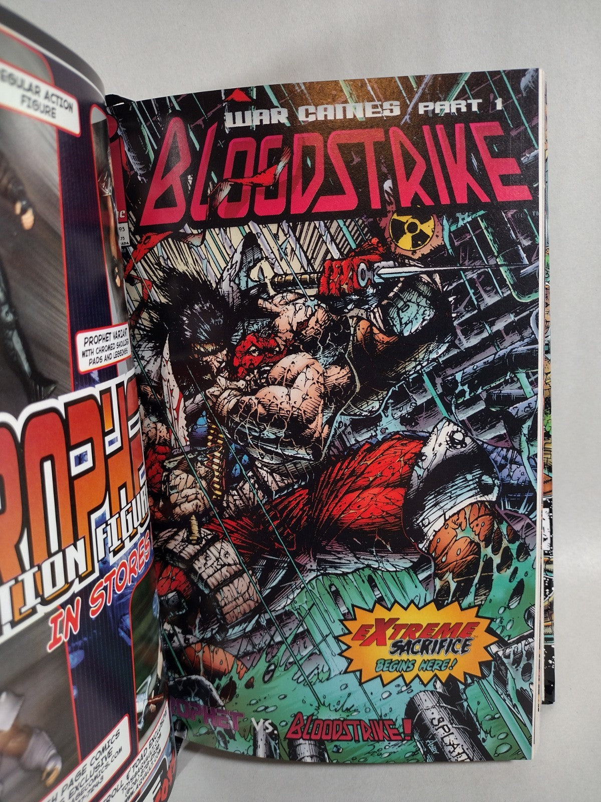 Chapel and the Extreme Sacrifice (1994) Complete ARG Custom Bound Comic...