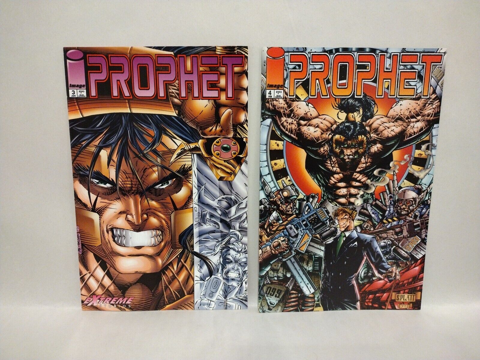 Prophet Vol. 1 (1993) Image Comic Set #1-8 War Games Pt 1 2 3  1st Crypt Splatt