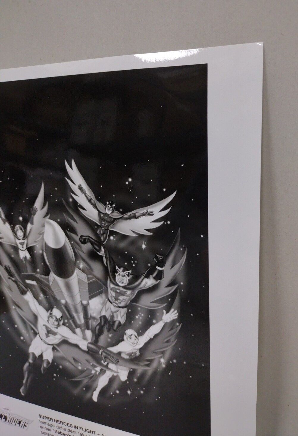 SABAN'S EAGLE RIDERS Vintage Photo 1996 Anime Gatchaman Battle Of The Planets