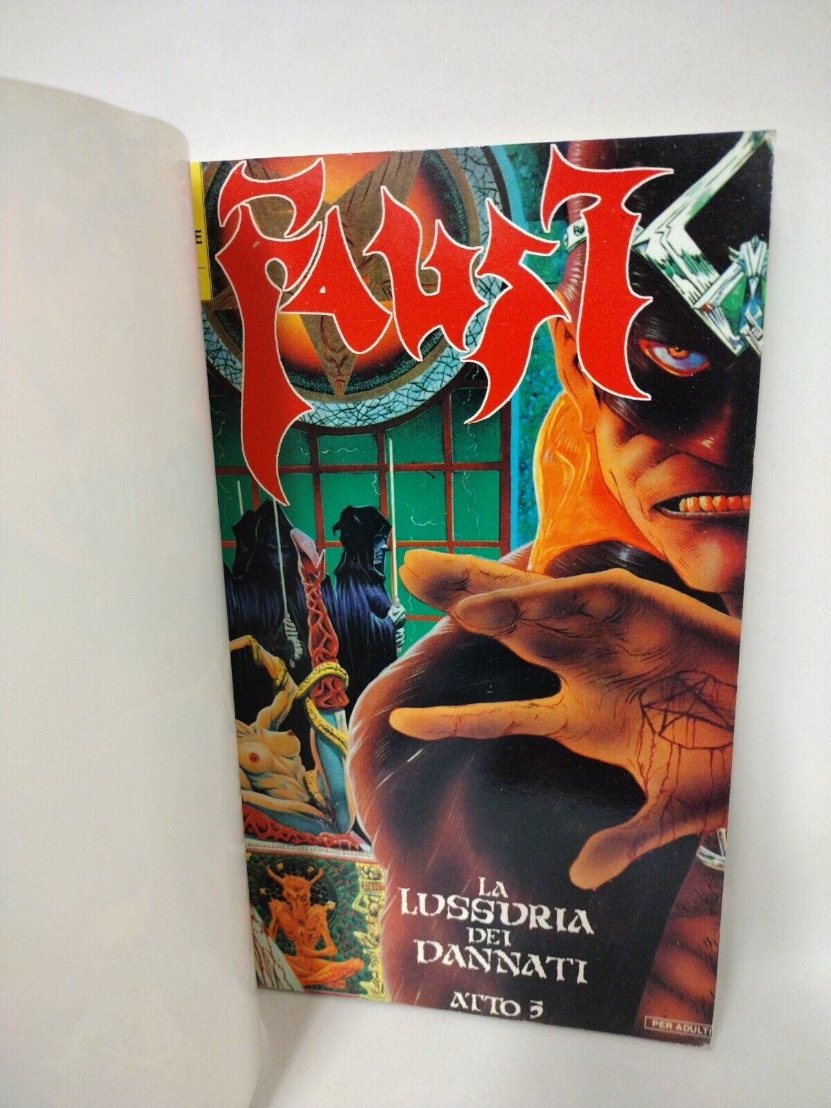 Faust Ultra Rare Rebel Studios Italian Import Collection Edition TPB Lot #1 & 3