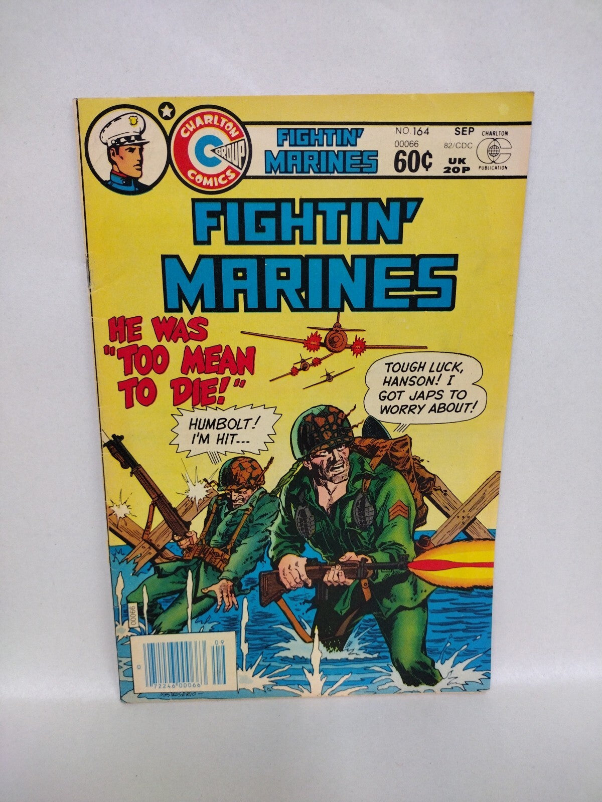 Fightin' Marines (1973) Charlton Military Comic Lot #115 133 149 152 154 158 164