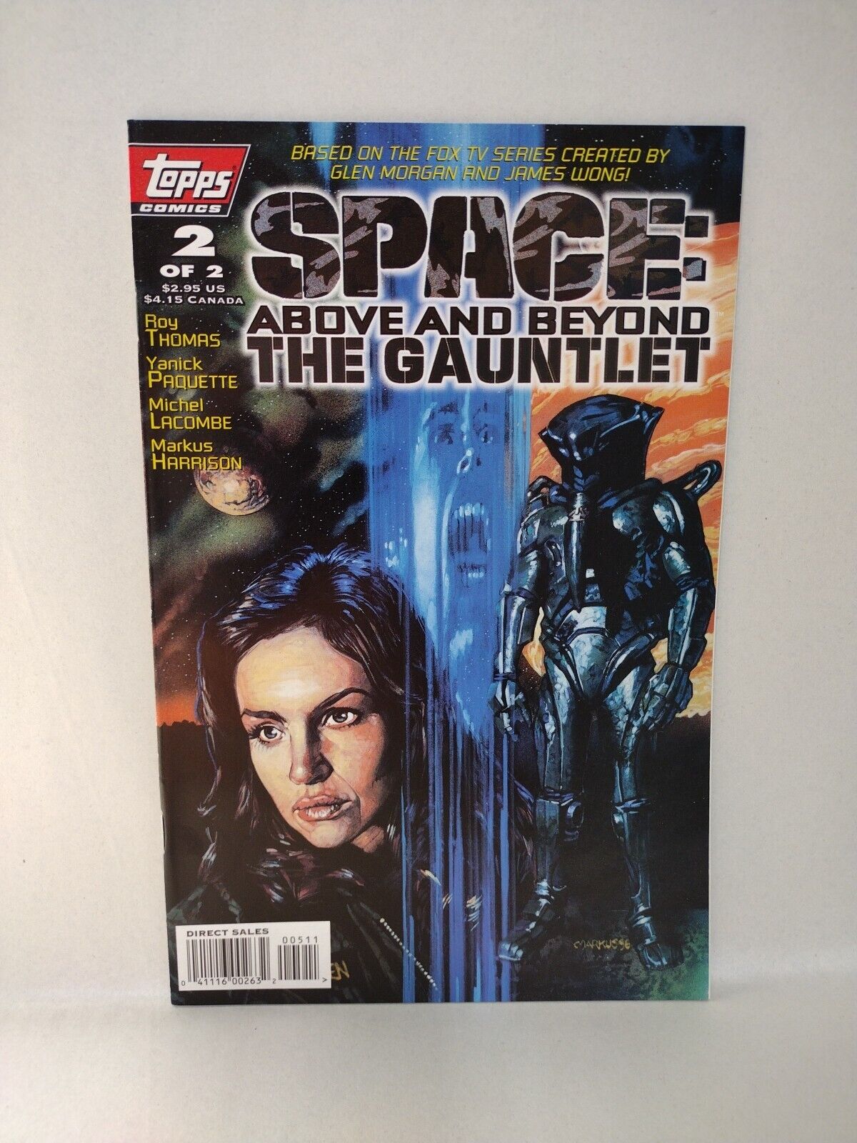 Space: Above And Beyond (1996) Complete Topps Comic Lot Set #1-3 Gauntlet #1 2