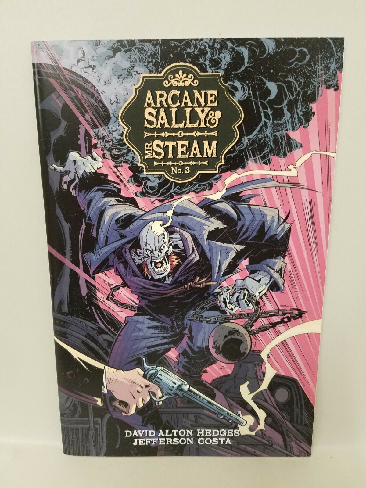 Arcane Sally & Mr. Steam (2016) #1 2 3 Complete Dragabok Comic Set Hedges Costa