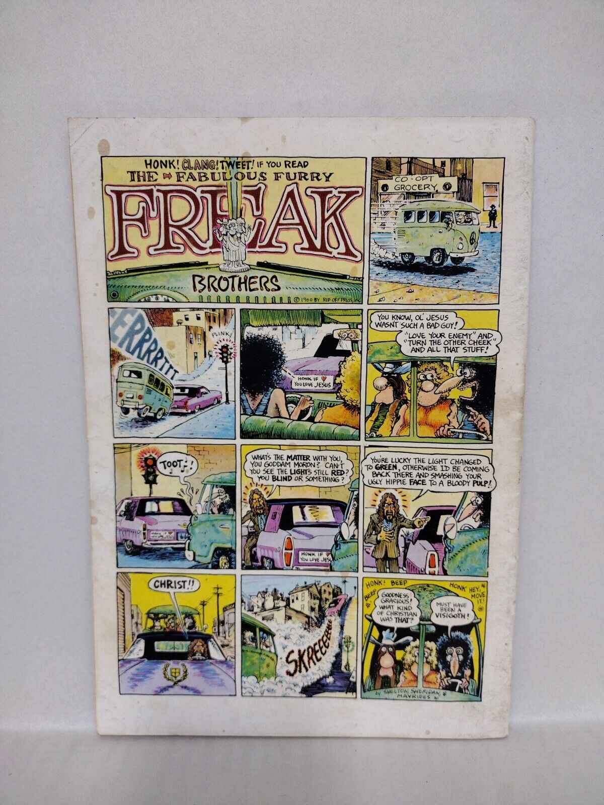 Rip Off Comix (1981) Comic Lot #8 9 Wonder Warthog Freak Bros FN