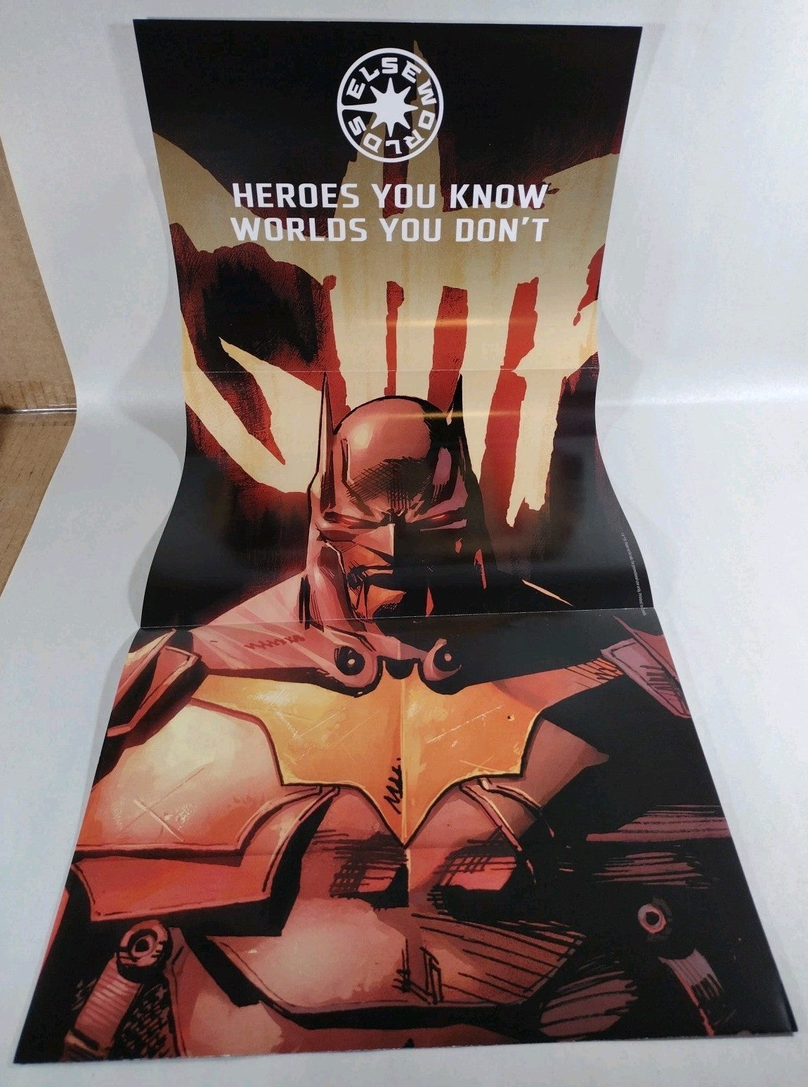 DC Elsewords (2024) Promotional Comic Folded Poster Set Of 6 Batman Vampires 