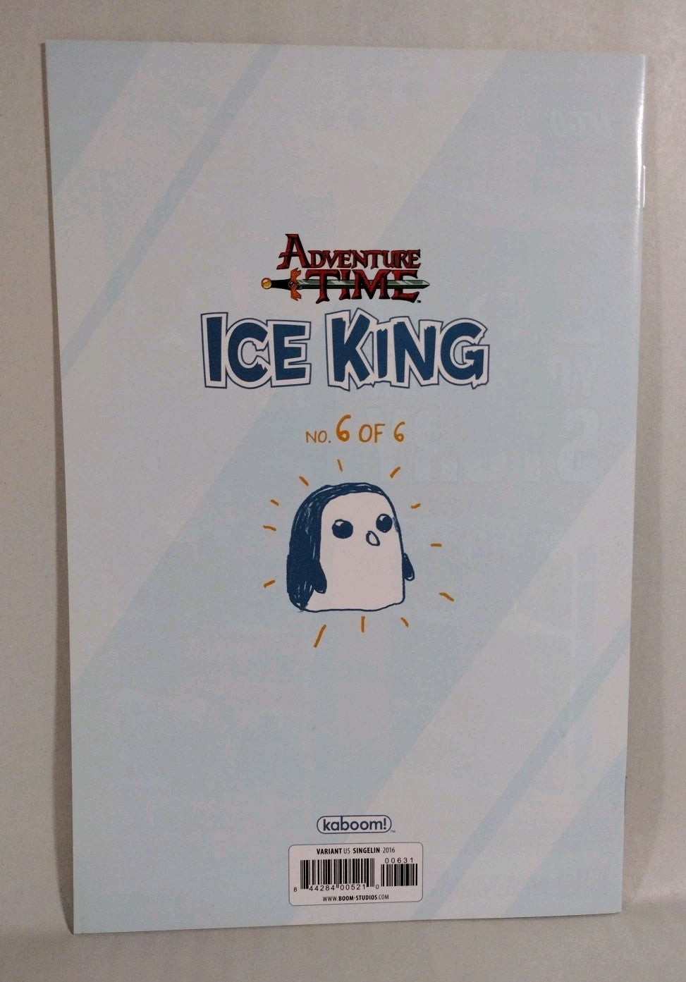 Adventure Time Ice King #6 (2016) Boom Comic Guillaume Singelin Variant NM